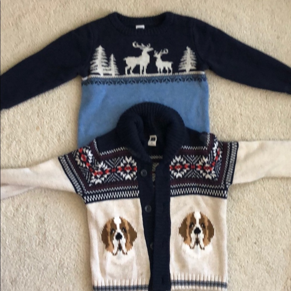 janie and jack sweater 2bundle